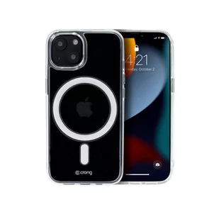 Crong Clear MAG Cover - Etui iPhone 13 mini MagSafe (przezroczysty) - Etui i futerały do telefonów - miniaturka - grafika 2