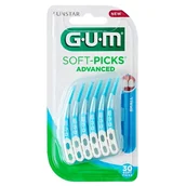 Wybielanie zębów - GUM Soft-Picks Advanced szczoteczki międzyzębowe Small x30 sztuk - miniaturka - grafika 1