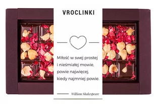 Czekolada gorzka z żurawiną i orzechami laskowymi - serce Shakespeare - Czekolada - miniaturka - grafika 1