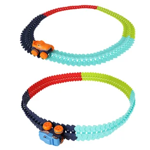 Tor samochodowy wyścigowy samochód 102 elementy 132cm - Tory, garaże, parkingi - miniaturka - grafika 9