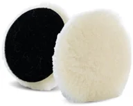 Akcesoria do mycia samochodu - Lake Country Low Lint Wool Heavy Cut Pad futro polerskie, krótkie włosie 83mm - miniaturka - grafika 1