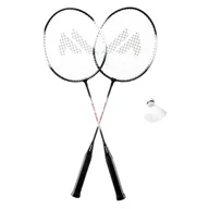 Badminton - Zestaw rakiet MARTES 2XCLASH M000161668 – Czarny - miniaturka - grafika 1