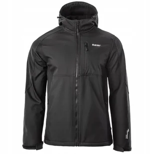 Hi-tec Softshell Kurtka Męska Wodoodporna Z Kapturem Membrana Salmir M - Kurtki męskie - miniaturka - grafika 1