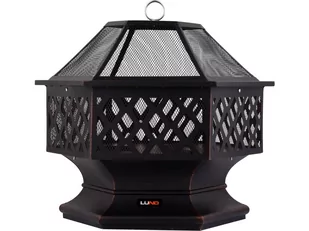 PALENISKO STALOWE, DEKORACYJNE, 70X60X63 CM - Paleniska ogrodowe - miniaturka - grafika 2