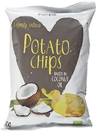 Chipsy - CHIPSY ZIEMNIACZANE PIECZONE NA OLEJU KOKOSOWYM BIO 100 g - TRAFO - miniaturka - grafika 1