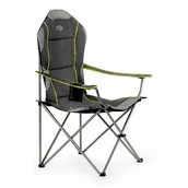 Meble turystyczne - NC3080 KRZESŁO TURYSTYCZNE SZARE 110 CM NILS CAMP - miniaturka - grafika 1