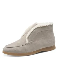 Kozaki damskie - Marco Tozzi Damskie 2-26418-45 modne kozaki, szare, 37 EU, szary, 37 EU - miniaturka - grafika 1