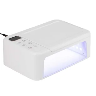 Lampa do paznokci z podpórką UV/LED Z22 do lakierów hybrydowych żeli i akrylożeli 168W biała - Lampy UV do paznokci - miniaturka - grafika 1