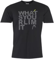 Koszulki sportowe męskie - T-shirt HEAD Race Spike black 2019 - miniaturka - grafika 1