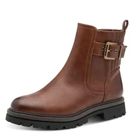 Kozaki damskie - Marco Tozzi Damskie 2-25429-45 modne kozaki, koniak, 38 EU, koniak, 38 EU - miniaturka - grafika 1