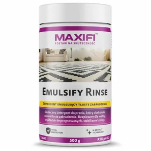 MAXIFI Emulsify Rinse 500g - proszek do prania ekstrakcyjnego - Kosmetyki samochodowe - miniaturka - grafika 1