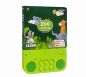 Zabawki interaktywne dla dzieci - Książeczka Edukacyjna Do Nauki Angielskiego Z Dźwiękiem Zwerzątka Z Zoo - miniaturka - grafika 1