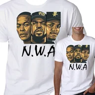 Koszulki męskie - T-Shirt Koszulka N.W.A Straight Outta Rap L 0845 - miniaturka - grafika 1