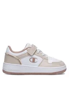 Buty dla dziewczynek - Champion Sneakersy RD18 2.0 G PS LOW S32497-YS085 Beżowy - miniaturka - grafika 1