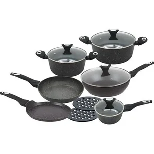 Klausberg Garnki granitowe KLAUSBERG KB-7201, zestaw, 12 elementów - Zestawy garnków i patelni - miniaturka - grafika 1