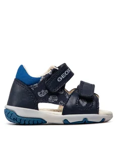 Geox Sandały B S.Elba B. A B02L8A 01054 C4226 Granatowy - Buty dla chłopców - miniaturka - grafika 1