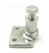 Akcesoria do bram - Tuleja do listwy zębatej - przykręcana (bez spawania) - miniaturka - grafika 1