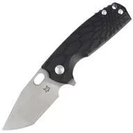 Noże - Nóż składany FOX Core Tanto Black FRN, Acid Stone Washed N690Co by Jesper Voxnæs (FX-612 BS) - miniaturka - grafika 1