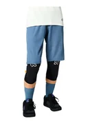 Spodenki rowerowe - Damskie spodenki rowerowe Fox Womens Flexair Lite Short Matte Blue L - miniaturka - grafika 1