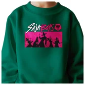 Bluzy dla dziewczynek - BLUZA DZIECIĘCA HUNTRIX SAJA BOYS 104 BAWEŁNIANA JAKOŚĆ - miniaturka - grafika 1