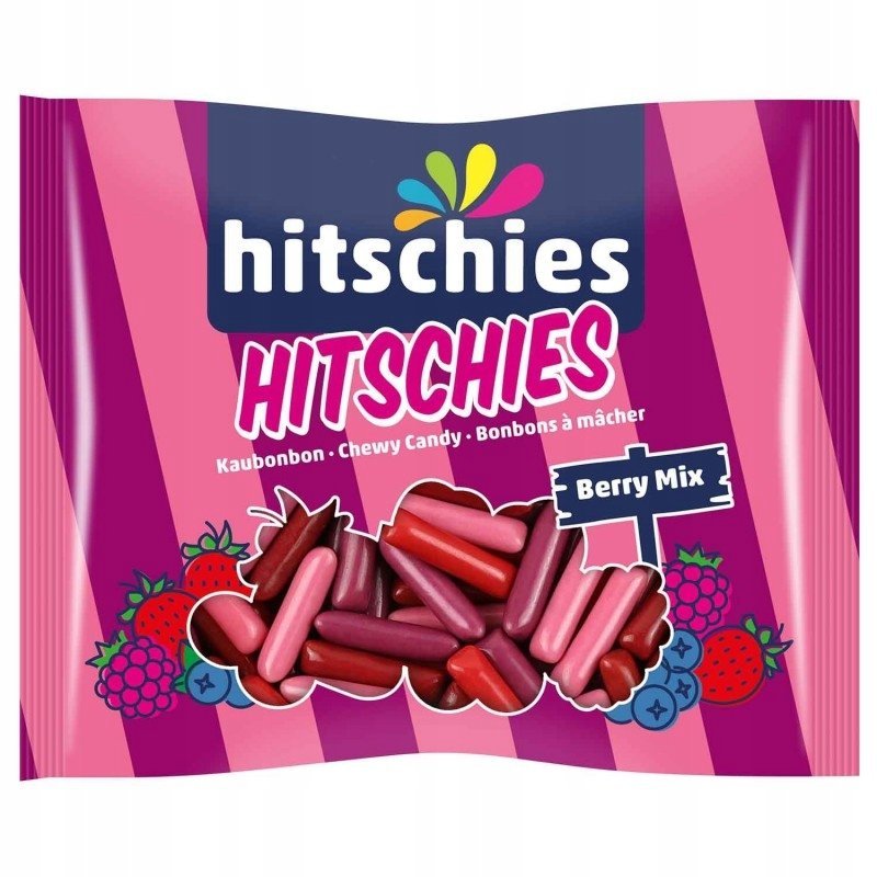 Cukierki Hitschies Berry Mix 125 g z Niemiec