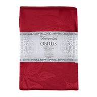 Obrusy i serwetki - Obrus 140 x 220 cm poisencje bordowy - miniaturka - grafika 1