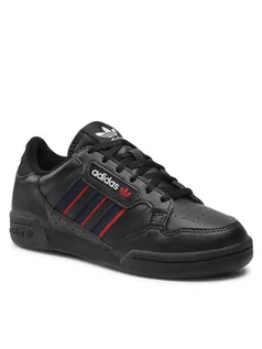 Buty dla dziewczynek - Adidas Buty Continental 80 Stripes J FY2698 Czarny - grafika 1