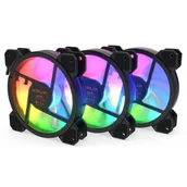 Chłodzenie procesora - Krux Krux Lunar ARGB Kit 3 x 120 mm | - miniaturka - grafika 1