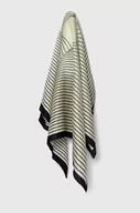 Apaszki i szaliki damskie - Sisley apaszka jedwabna kolor beżowy wzorzysta - miniaturka - grafika 1