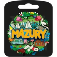 Magnesy - PAN DRAGON Magnes I love Poland Mazury ILP-MAG-C-MAZ-07 - miniaturka - grafika 1