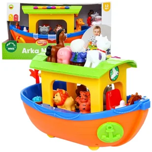 DUMEL ARKA NOEGO INTERAKTYWNY EDUKACYJNY SORTER PL - Zabawki interaktywne dla dzieci - miniaturka - grafika 1