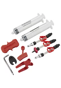 Sram SRAM hamulce/bremsanlagen SRAM entlueftungskit dla hydraulicznych hamulców tarczowych (bez Dot 5.1 płyn hamulcowy), 00.5318.016.001, czarnym, Standard, 00.5318.016.001 00.5318.016.001 - Tarcze hamulcowe - miniaturka - grafika 1