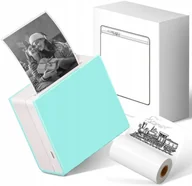 Drukarki kart i etykiet - Phomemo M02 mini drukarka termiczna samoprzylepnych notatek etykiet zdjęć - miniaturka - grafika 1