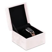 Pudełka i szkatułki - Ameliahome Pudełko Na Biżuterię Szkatułka Basa 10,8X7,8 Pudrowy Róż - miniaturka - grafika 1