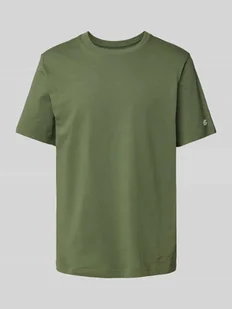 T-shirt z wyhaftowanym logo - Koszulki męskie - miniaturka - grafika 1