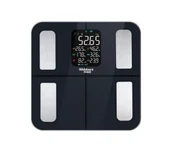 Wagi łazienkowe - Webber Livia SBS-1320B Czarny - miniaturka - grafika 1