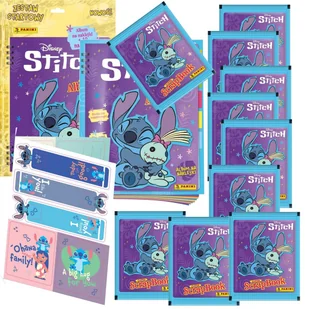 ZESTAW ALBUM KOLEKCJONERA Startowy Lilo i Stitch Panini Razem 60 Naklejek - Zabawki kreatywne - miniaturka - grafika 1