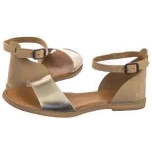 Sandały Brązowe 18382__ 11 (NE434-a) Nessi - Sandały damskie - miniaturka - grafika 1