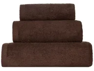 Ręczniki - Ręcznik 50x90 Pola brązowy frotte 500g/m2 Zaratex - miniaturka - grafika 1