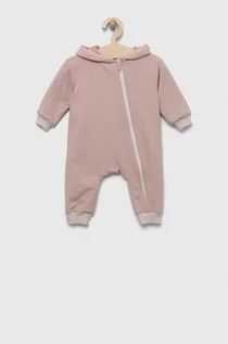 Śpiochy dla niemowląt - Jamiks pajacyk niemowlęcy kolor różowy - grafika 1