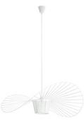 Lampy sufitowe - KingHome Lampa wisząca CAPELLO M biała DW8098/M/WHITE - miniaturka - grafika 1