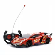 Zabawki zdalnie sterowane - Wyścigowy samochód ZDALNIE STEROWANY ładowarka - miniaturka - grafika 1