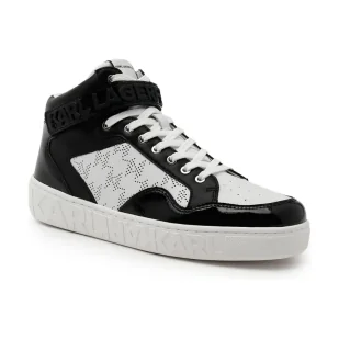 Karl Lagerfeld Skórzane sneakersy KUPSOLE III - Moda i Uroda OUTLET - miniaturka - grafika 1