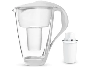 Szklany dzbanek filtrujący Dafi Crystal BIAŁY + filtr, 2l - Dzbanki filtrujące - miniaturka - grafika 1