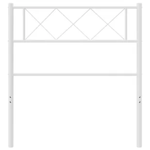 Metalowe wezgłowie, białe, 107 cm Lumarko! - Inne meble do sypialni - miniaturka - grafika 4