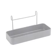 Pojemniki kuchenne - KUCHINOX Półka kuchenna na reling EKJ910A szara Kuchinox - miniaturka - grafika 1