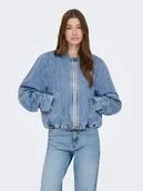 Kurtki damskie - ONLY Kurtka dżinsowa w kolorze błękitnym - miniaturka - grafika 1