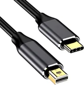 Kable USB - Kabel USB Reagle USB-C - mini DisplayPort 3 m Czarny - miniaturka - grafika 1