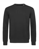 Bluzy męskie - Bluza męska Stedman Active Sweatshirt Men ST5620 Men Black XL - miniaturka - grafika 1