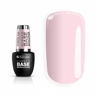 Lakiery hybrydowe - Silcare Rubber Base Revolution baza kauczukowa Porcelain 9ml - miniaturka - grafika 1